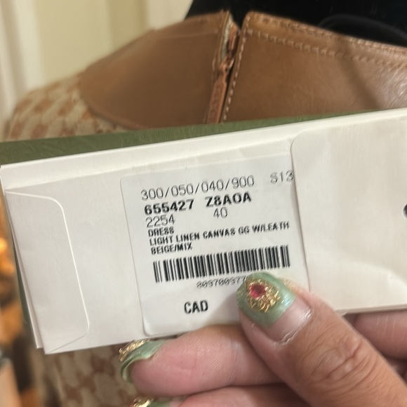 7️⃣5️⃣0️⃣0️⃣ brand new authentic Gucci dress. Only one in Canada - Picture 6 of 7